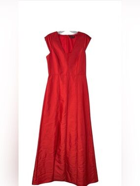 Halston Heritage | long red formal dress